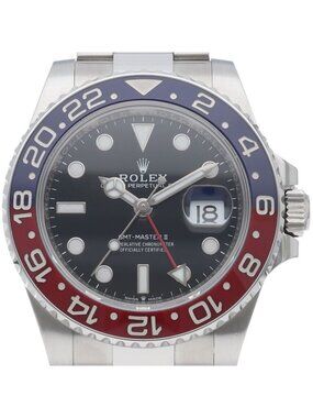 Rolex GMT-Master 2 Watch Oyster SS Black